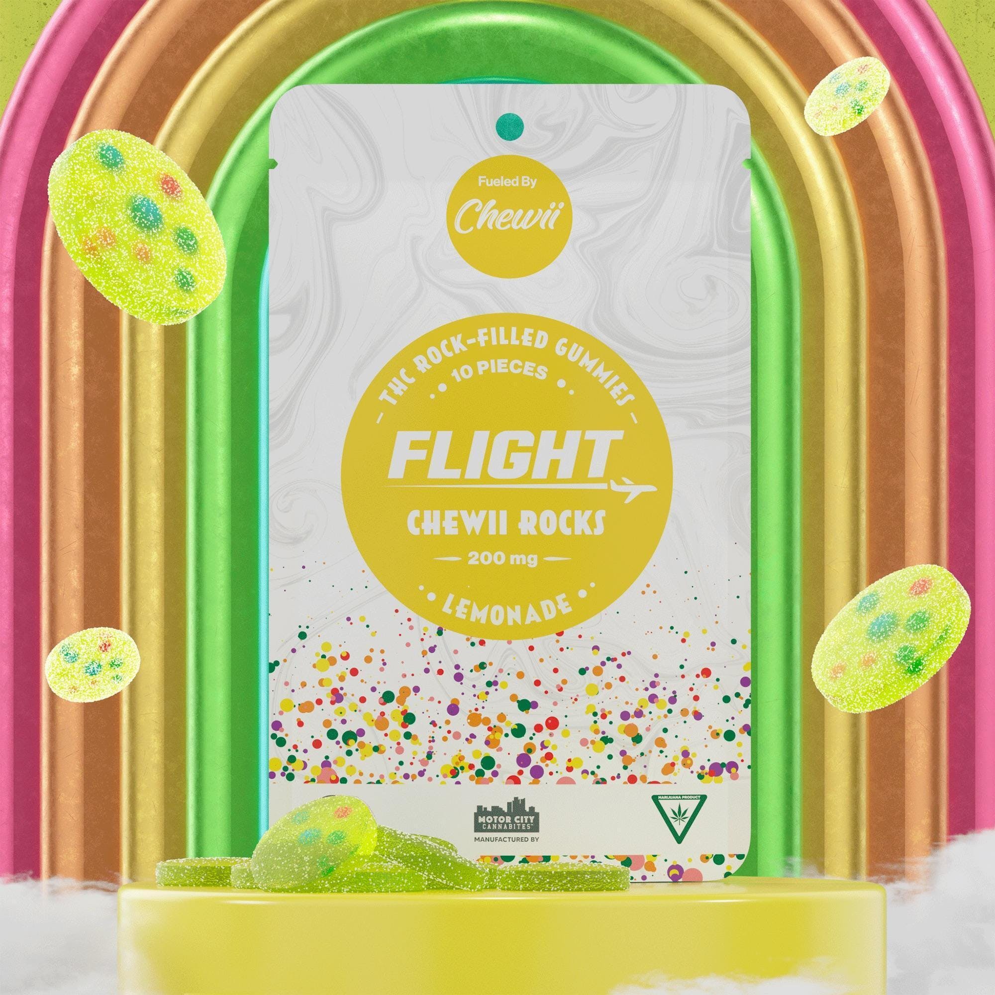 Photograph of product: Flight- Lemonade Rocks