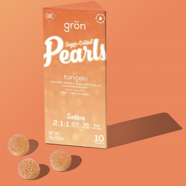 Photograph of product: Gron | Tangelo 2TH-oui:1CBC:1CBG - 10pk Pearls