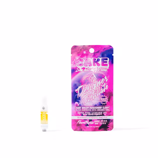 Photograph of Product: Cake | Mangolicious - 1g - Sativa - Cartridge