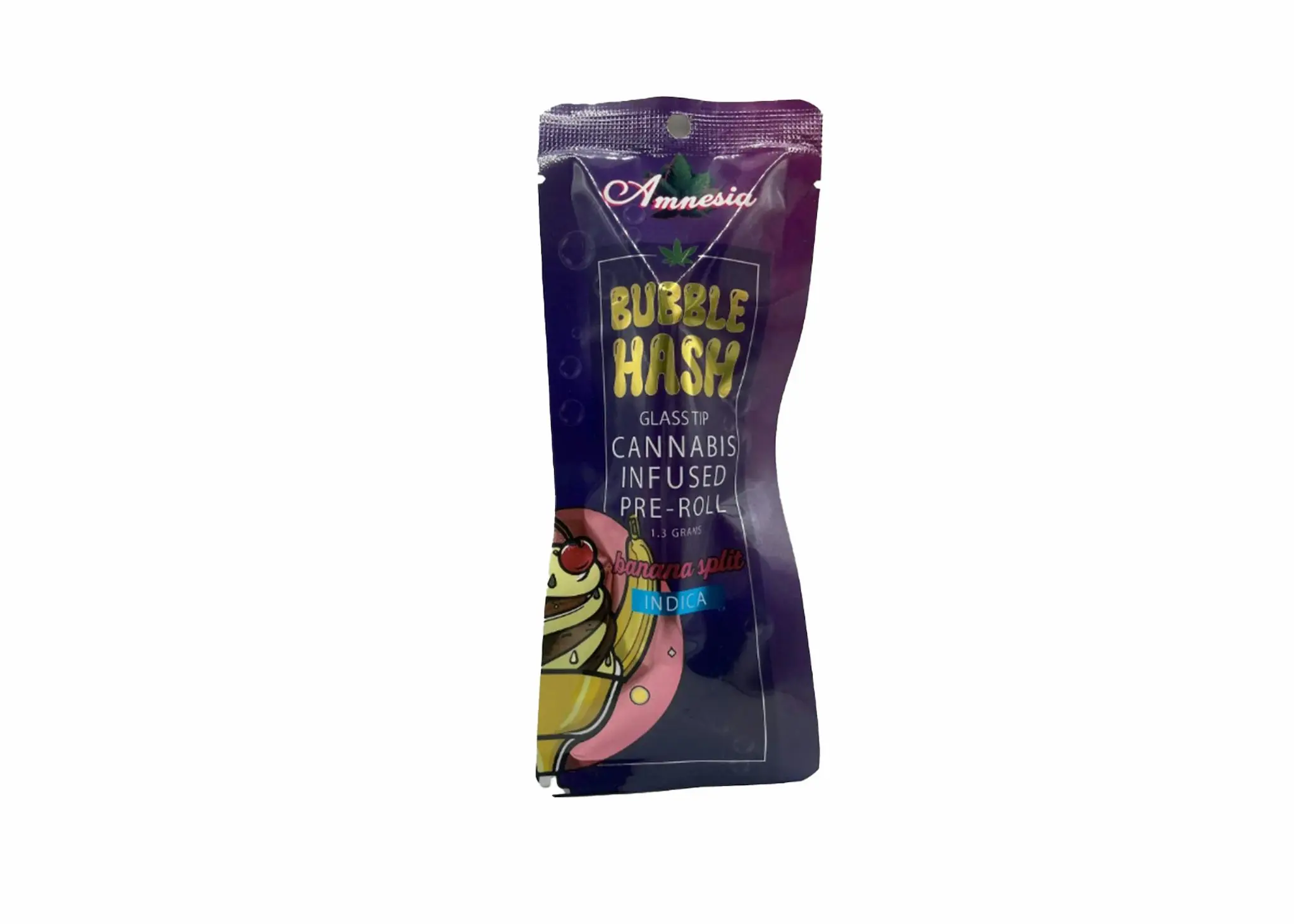 Photograph of product: Banana Split Bubble au chocolat Pre-Roll