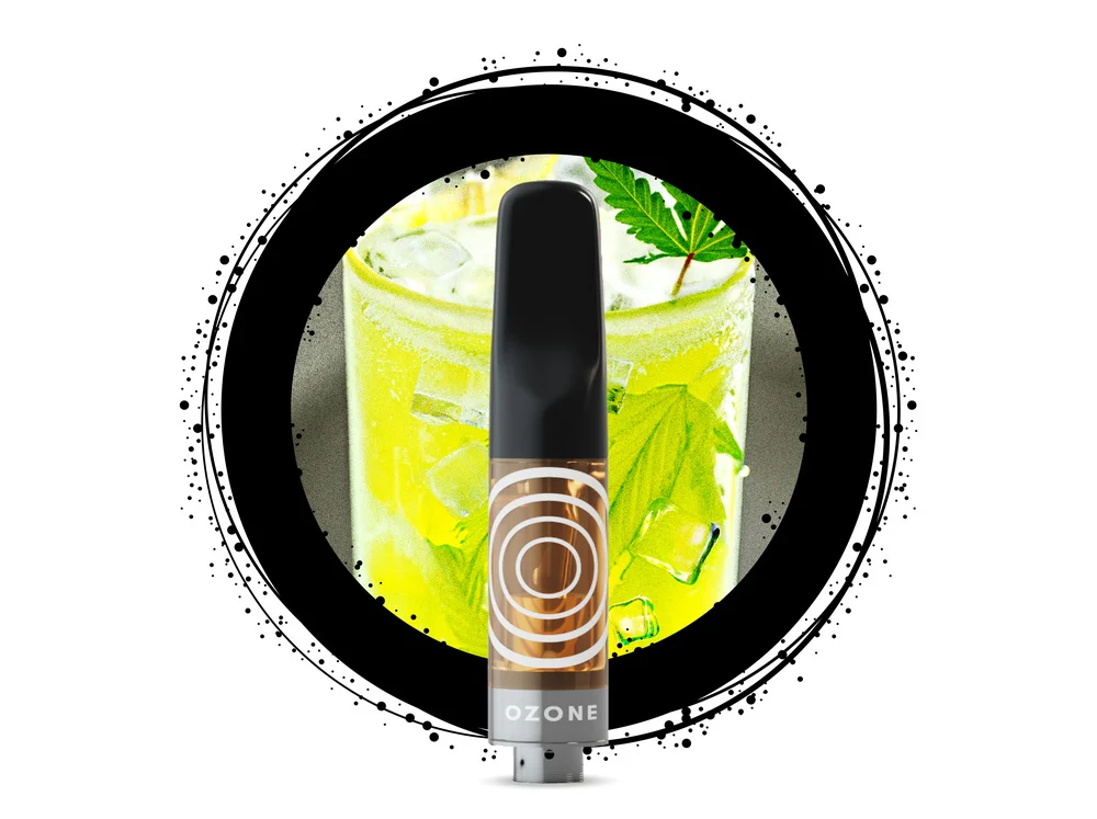 Photograph of product: Ozone | 1g Distillate Cart | Lemonade Kush