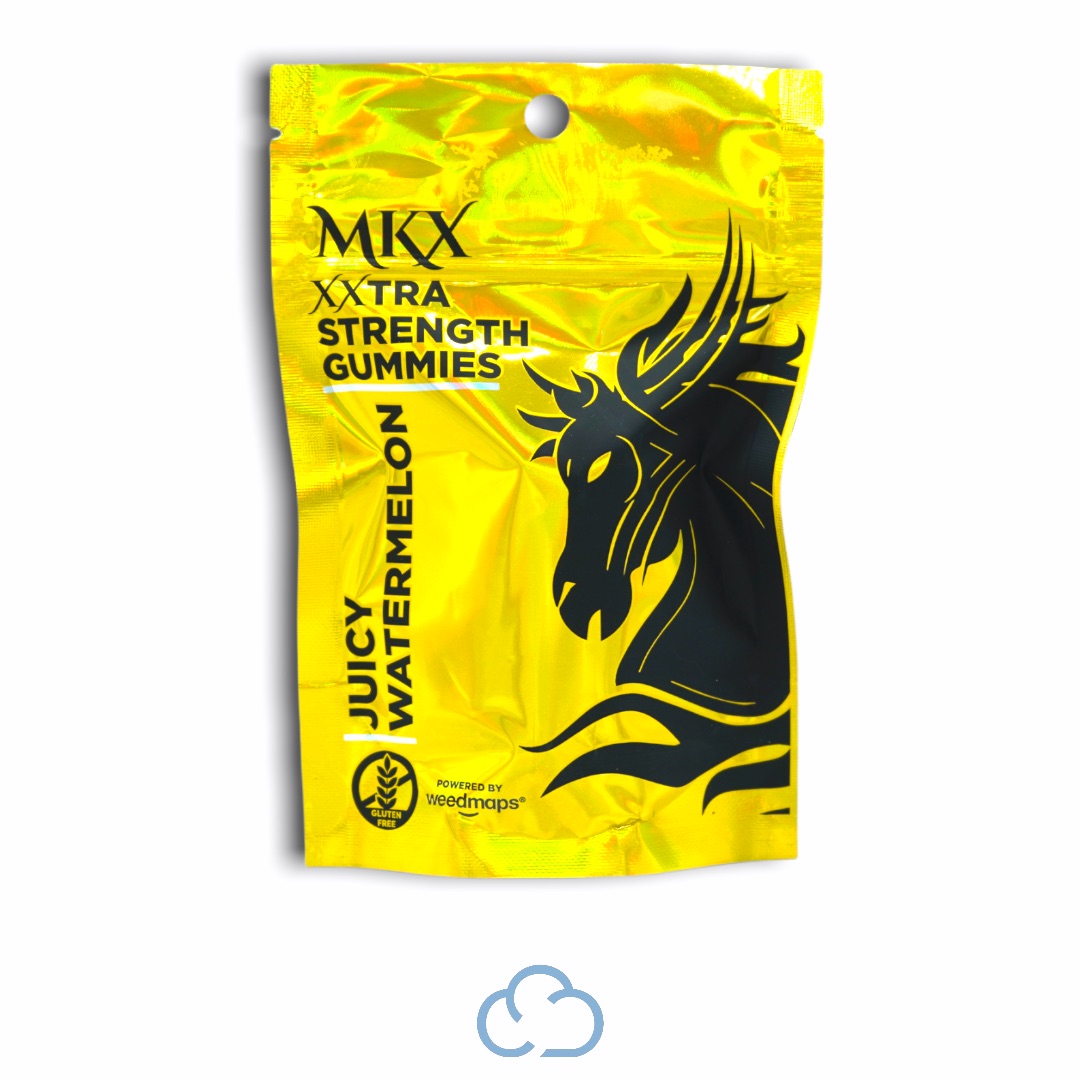 Photograph of product: MKX - Gummies - 200mg - Juicy Watermelon