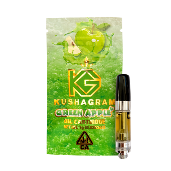 Photograph of product: KUSHAGRAM Green Apple Premium Cartridge - 