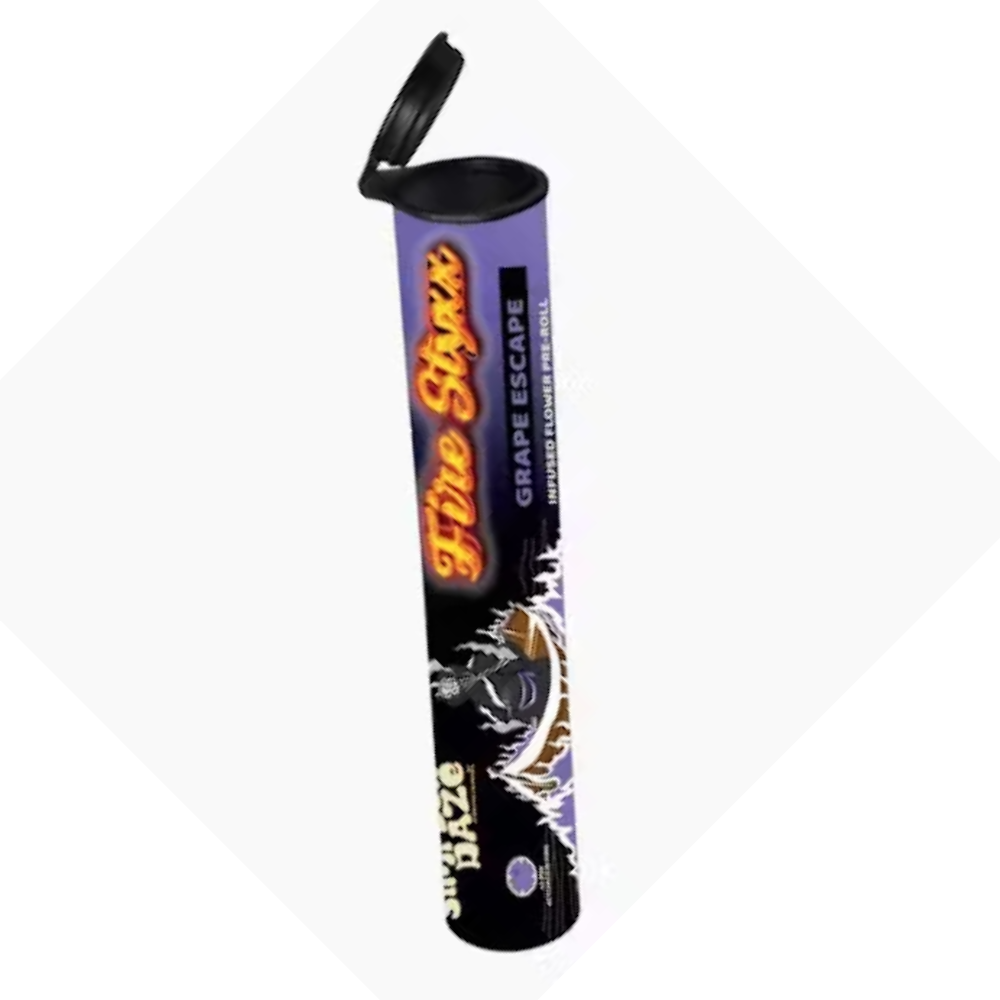 Photograph of product: Fire Styxx - 1G Infused Preroll - Grape Escape