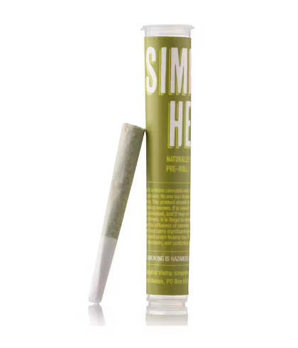 Photograph of product: Simply Herb Mandarin Z 1g Preroll