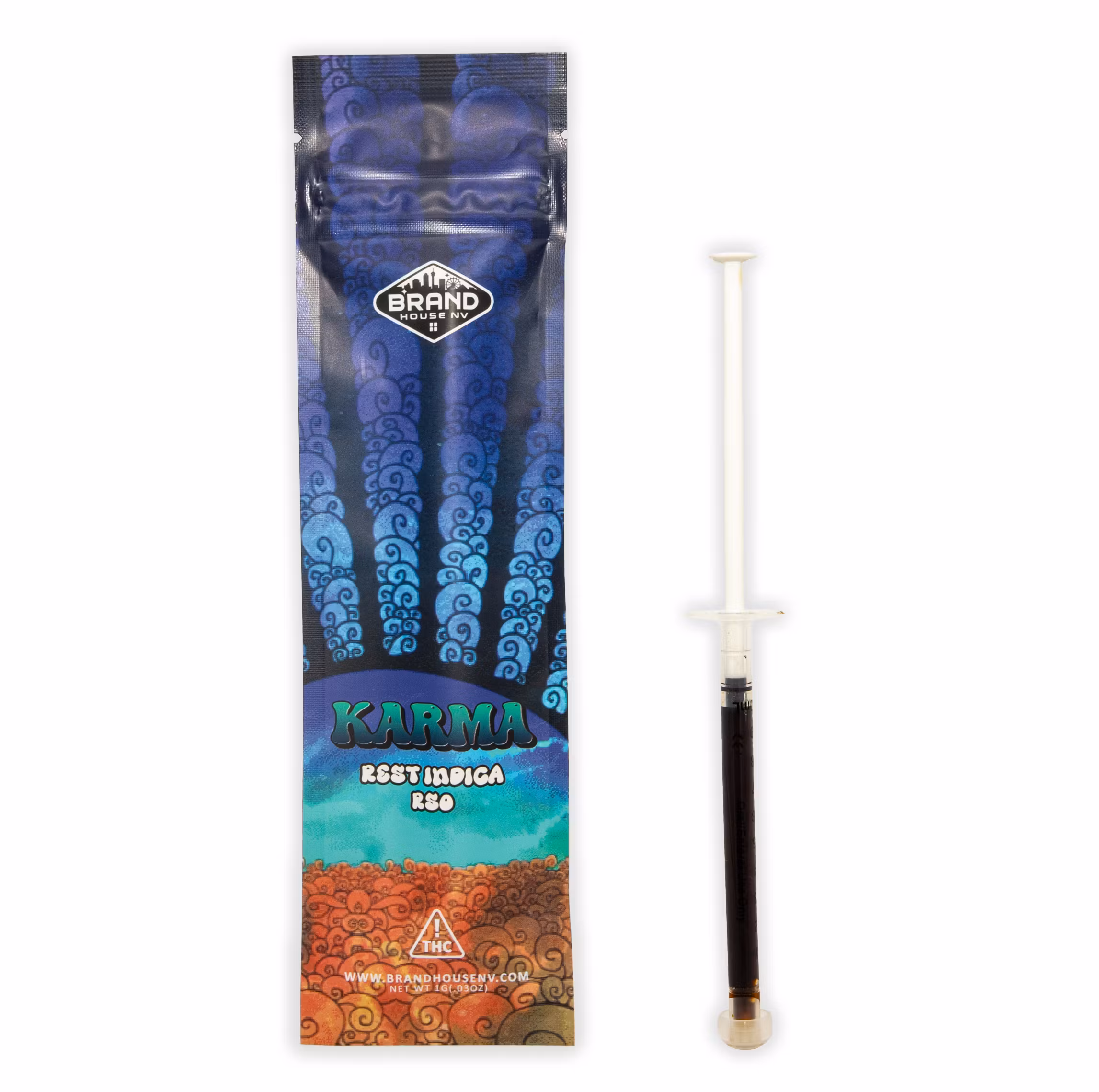 Photograph of product: Karma - Syringe - Rest Oui'd RSO (I)
