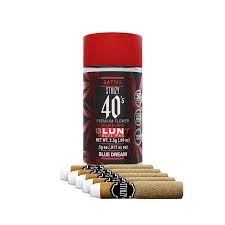 Photograph of product: Blue Dream 40's Infused Mini Blunts 5pk 2.5g