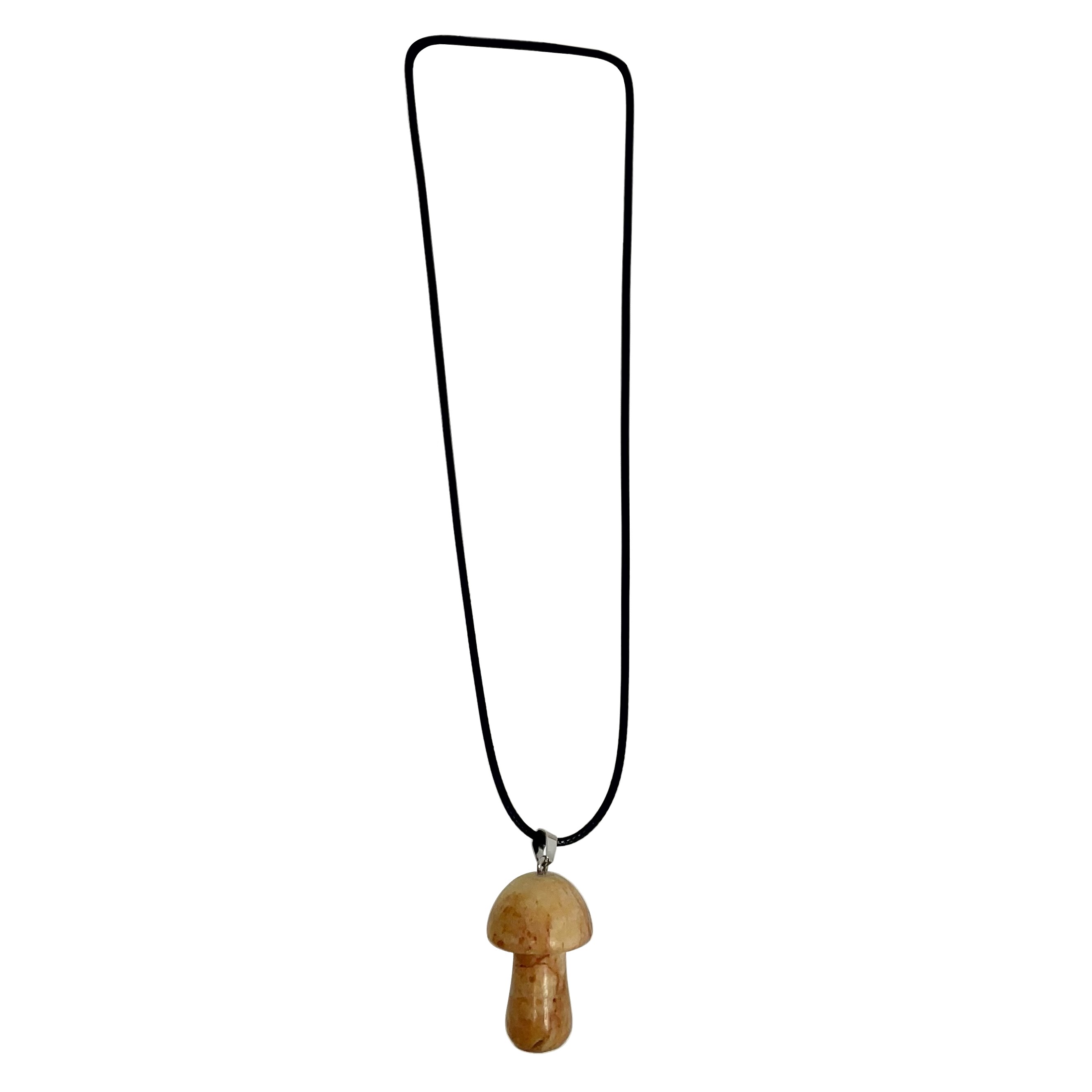 Photograph of product: Stone Mushroom Necklace