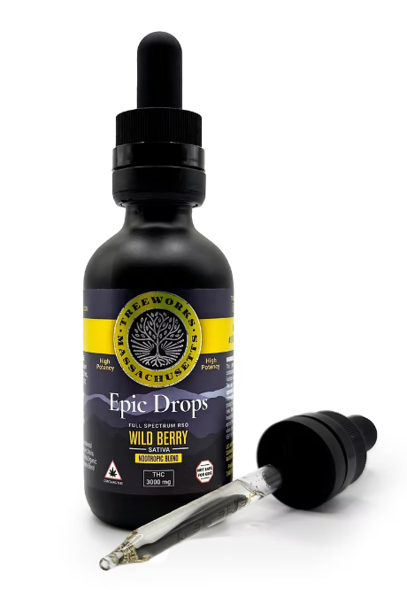 Photograph of product: Epic Drops Tincture | 3000mg - Treeworks