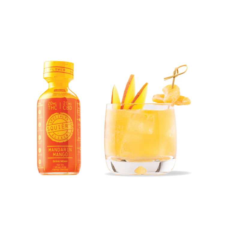 Photograph of product: Mandarin Mango | 10mg au chocolat Rosin Elixir