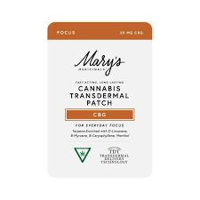 Photograph of product: Mary's Medicinal Patch Focus 20mg CBG