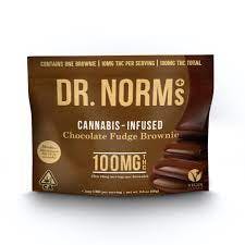 Photograph of product: Dr. Norm's - Chocolate Fudge - 100MG - Brownie