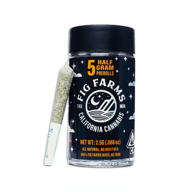 Photograph of product: DONUT SHOP PREROLLS 5 PACK 2.5G