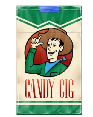 Photograph of product: Rogue Chemistry | Candy Cig | Live Rosin Disposable | 0.5g