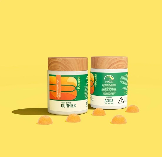 Photograph of product: Sparkling Orange TiME Gummies 100mg- 11pk