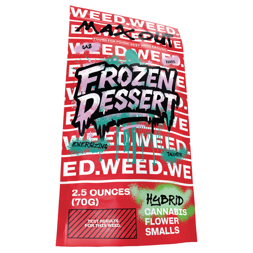 Photograph of product: Frozen Dessert | Premium Oui'd. | 2.5oz MAX OUT - 70.0g