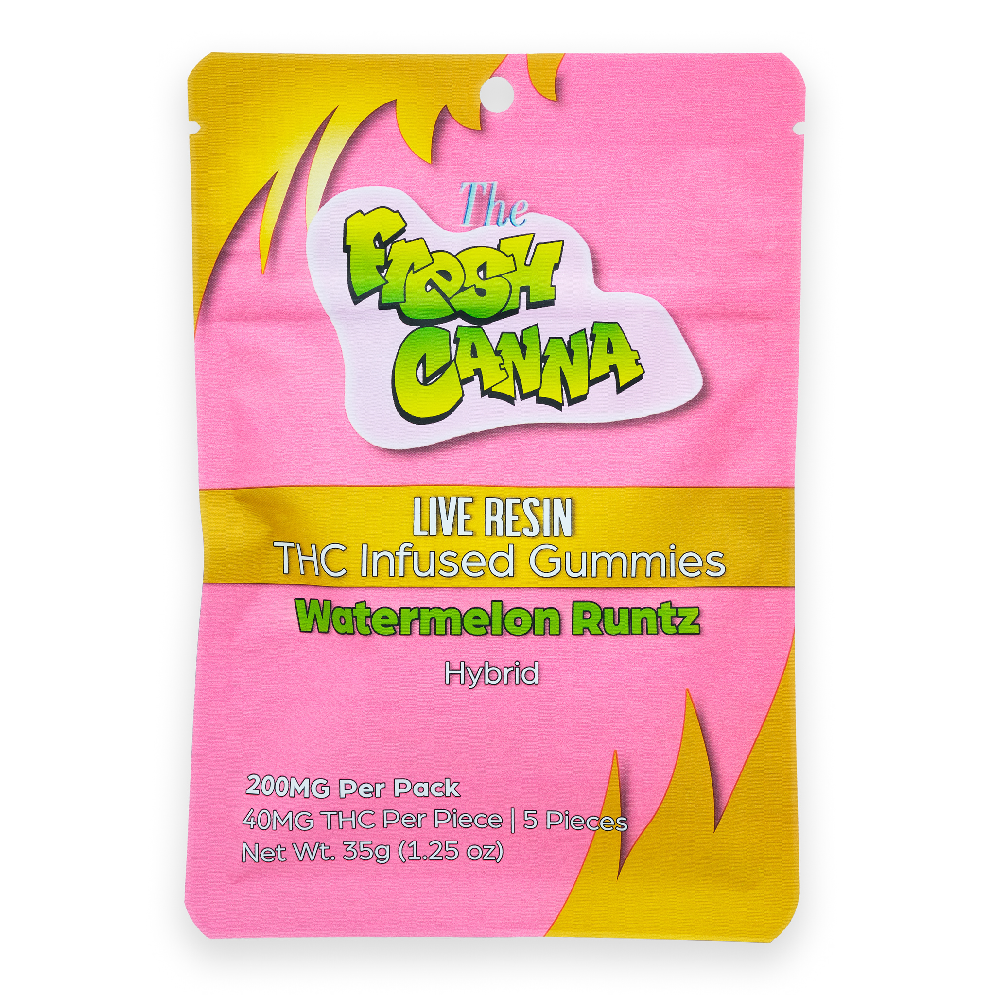 Photograph of product: Watermelon Runtz | 200MG Live Resin Gummies