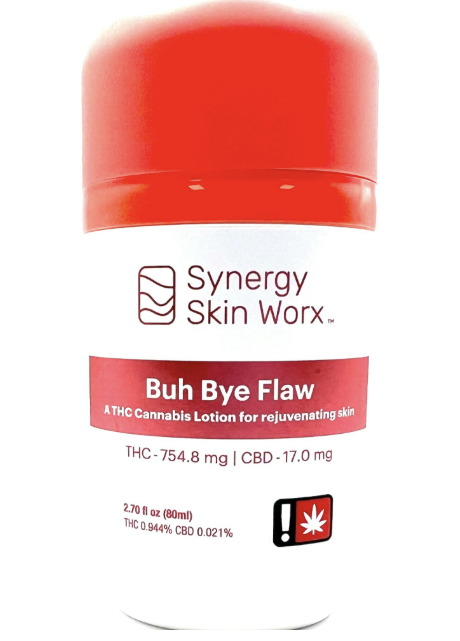 Photograph of product: Synergy Skin Worx | Buh Bye Flaw Lotion