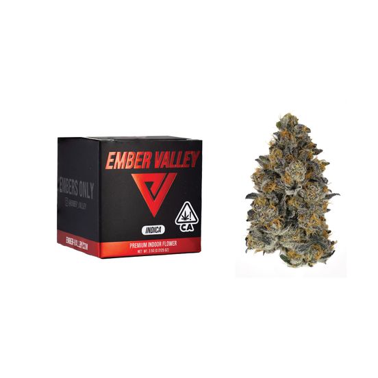 Photograph of product: Ember Valley Flower Tiger King 3.5g - 