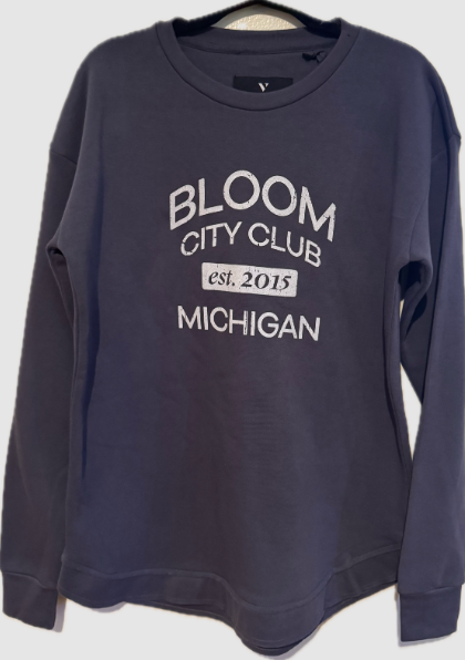 Photograph of product: Cozy Fleece Poncho Crewneck | XL | Bloom Brand