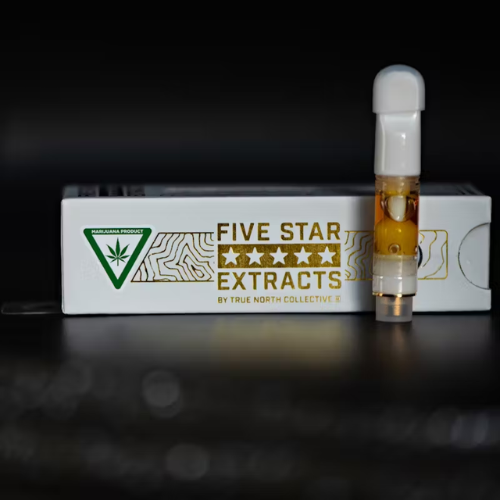 Photograph of product: Five Star - Sour GMO Bananas .5g Sugar Sauce Cartridge