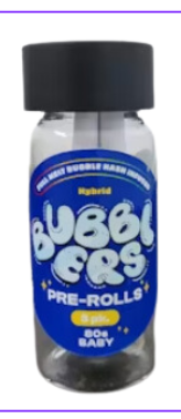 Photograph of Product: Bubblers - 80s x Papaya Bubble Hash 3pk