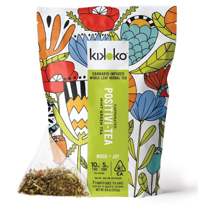 Photograph of product: KIKOKO POSITIVI-TEA 7 PACK 2:1 TH-oui:CBD 70MG