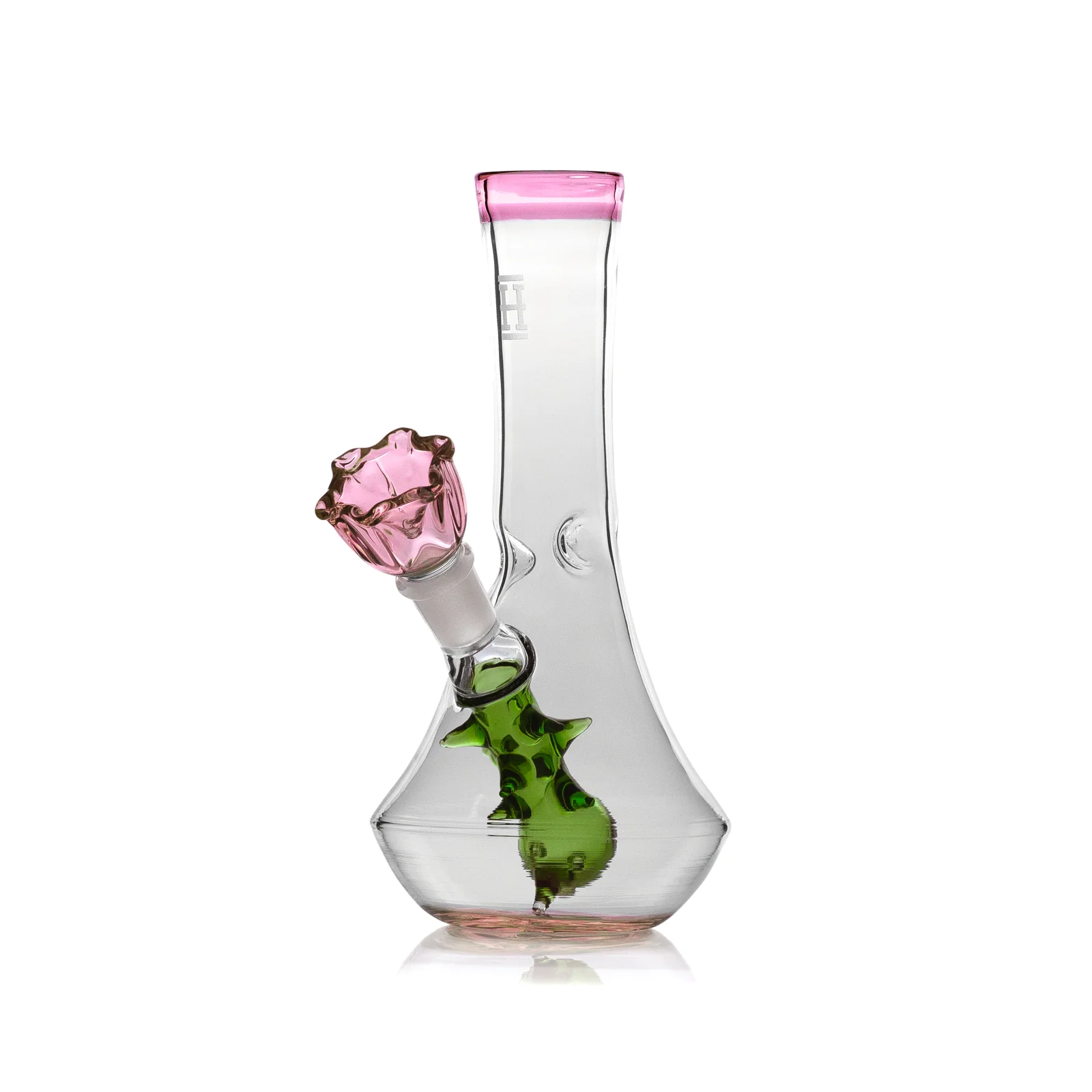 Photograph of product: Water Pipe | Flower Vase |  Pink | 7"
