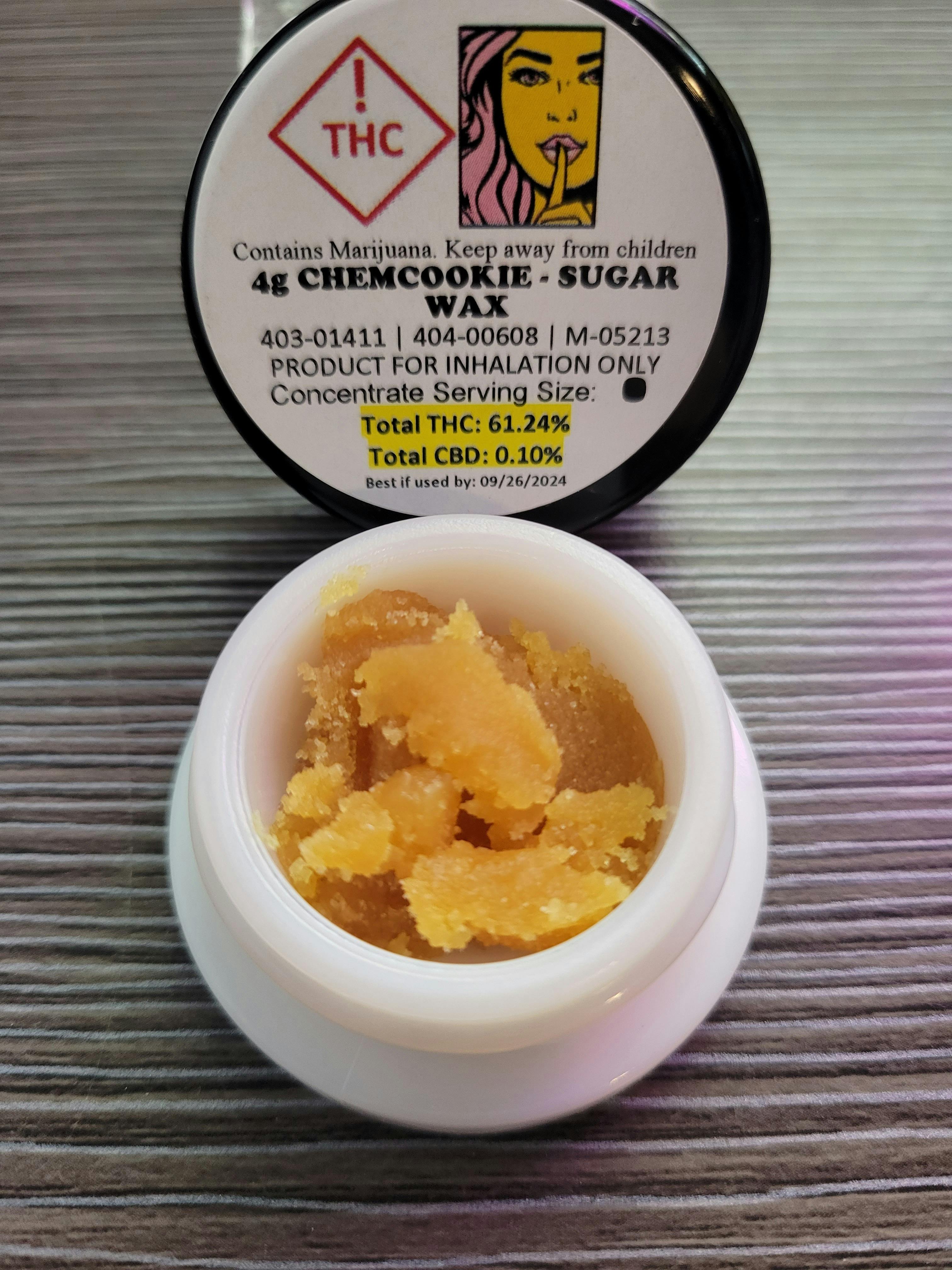 Photograph of product: 4g Bucket - Chemcookie sugar wax