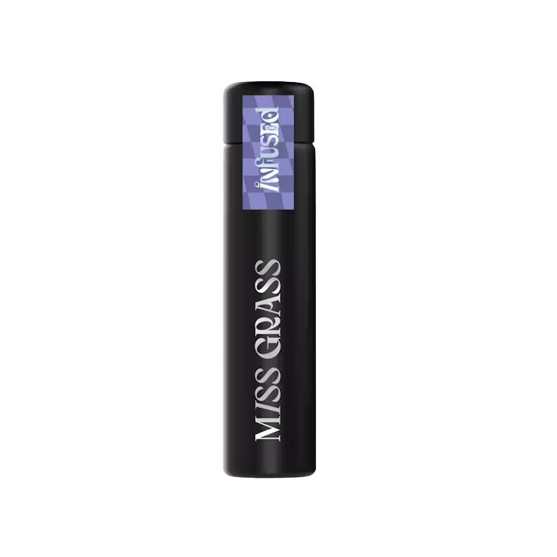 Photograph of product: Miss Grass - Melted Runtz x Lemon G x Purple Punch Live Ice Water au chocolat - Infused Pre-Roll