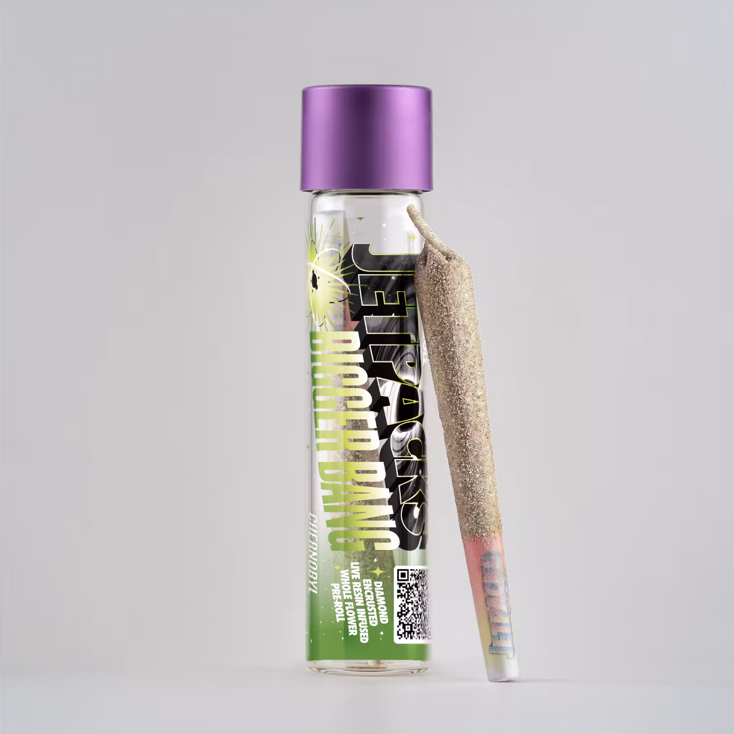 Photograph of product: JETPACKS | INFUSED PRE-ROLL | BIGGER BANG: CHERNOBYL
