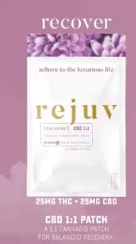 Photograph of product: RECOVER | 1:1 CBD:TH-oui | TRANSDERMAL PATCH