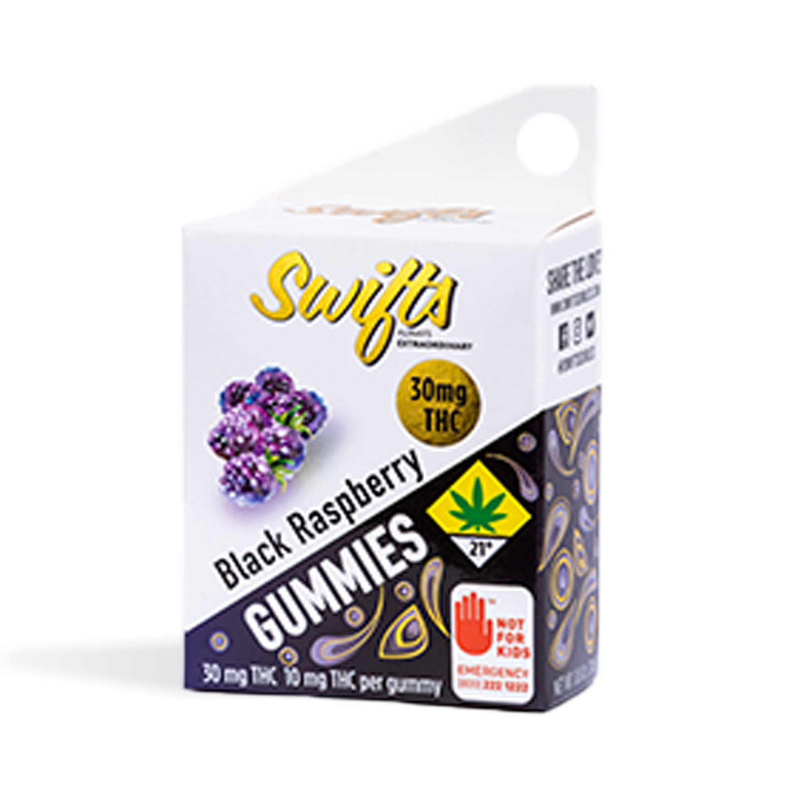 Photograph of product: Huckleberry MAX TH-oui:CBD:CBN Gummies | 10pk