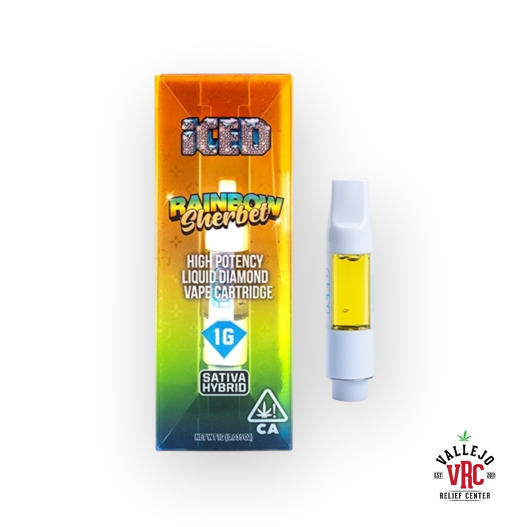 Photograph of product: RAINBOW SHERBET 1G