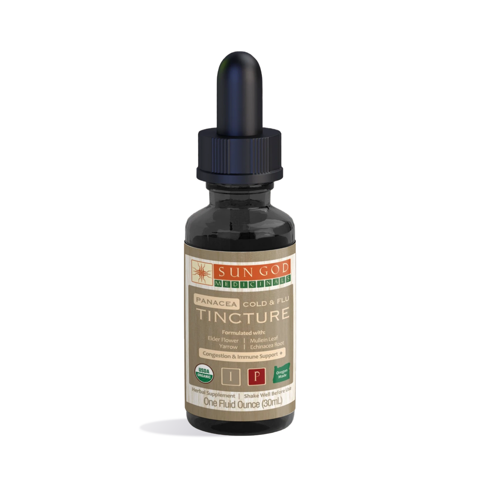 Photograph of product: Panacea Cold/Flu Tincture | 1oz