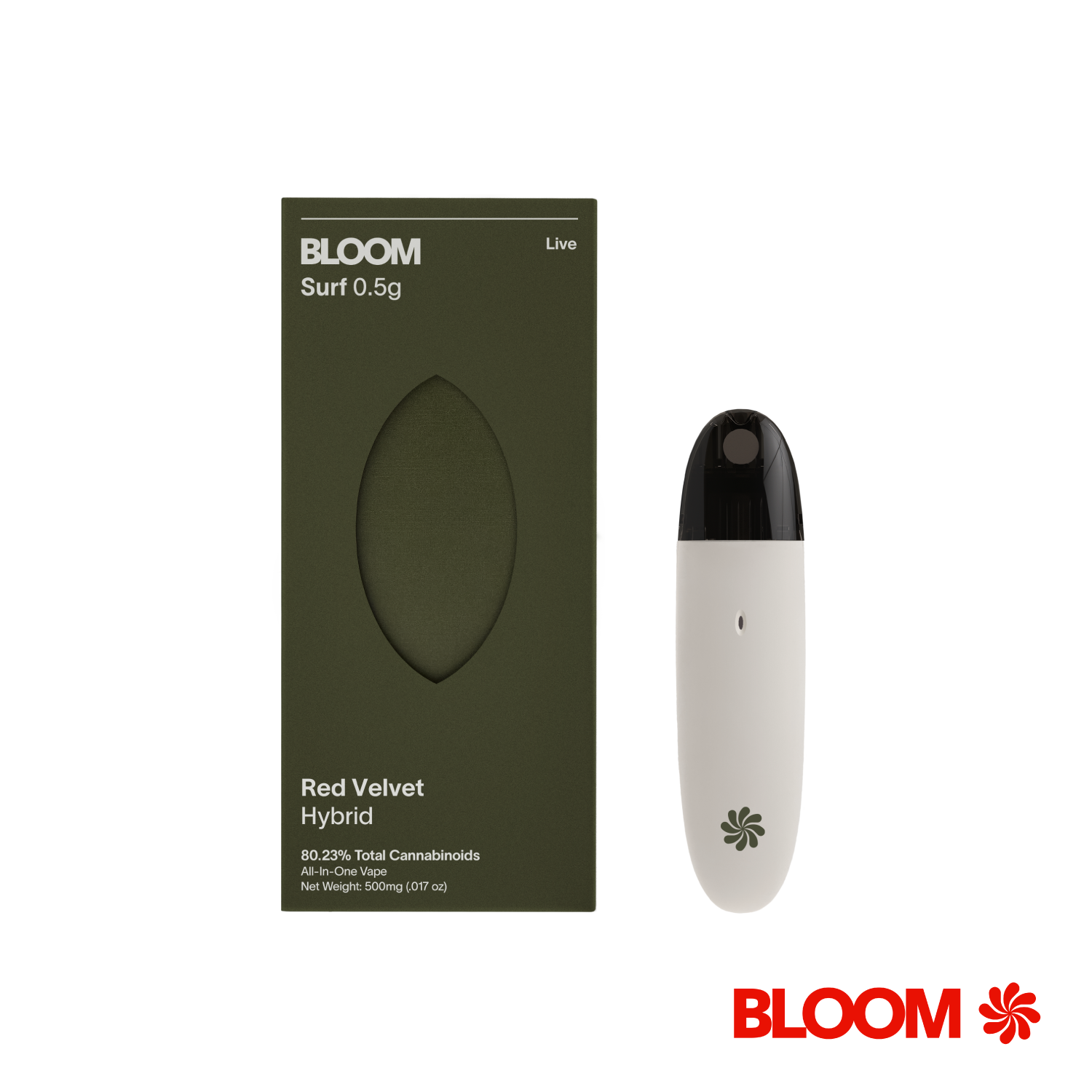 Photograph of product: Red Velvet Live Rosin Disposable | .5g