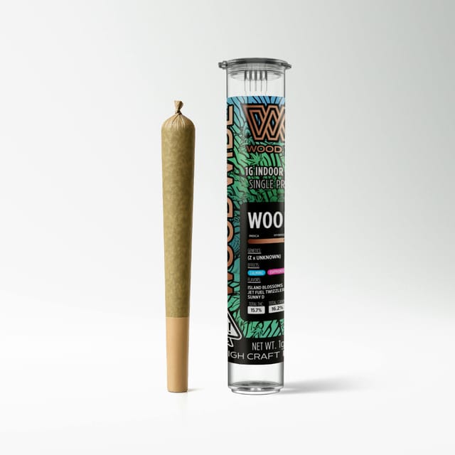 Photograph of product: Woodzy - Indoor Preroll - 1g - 