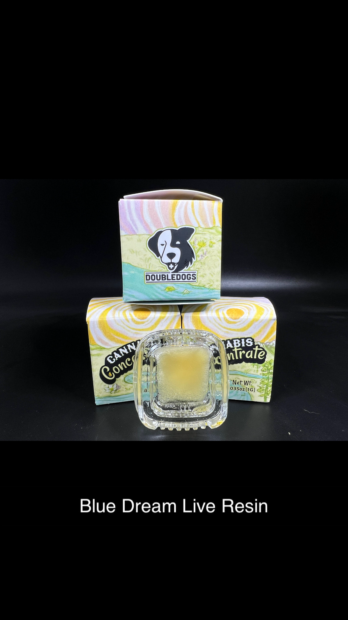Photograph of product: Blue Dream - Live Resin - Hybrid