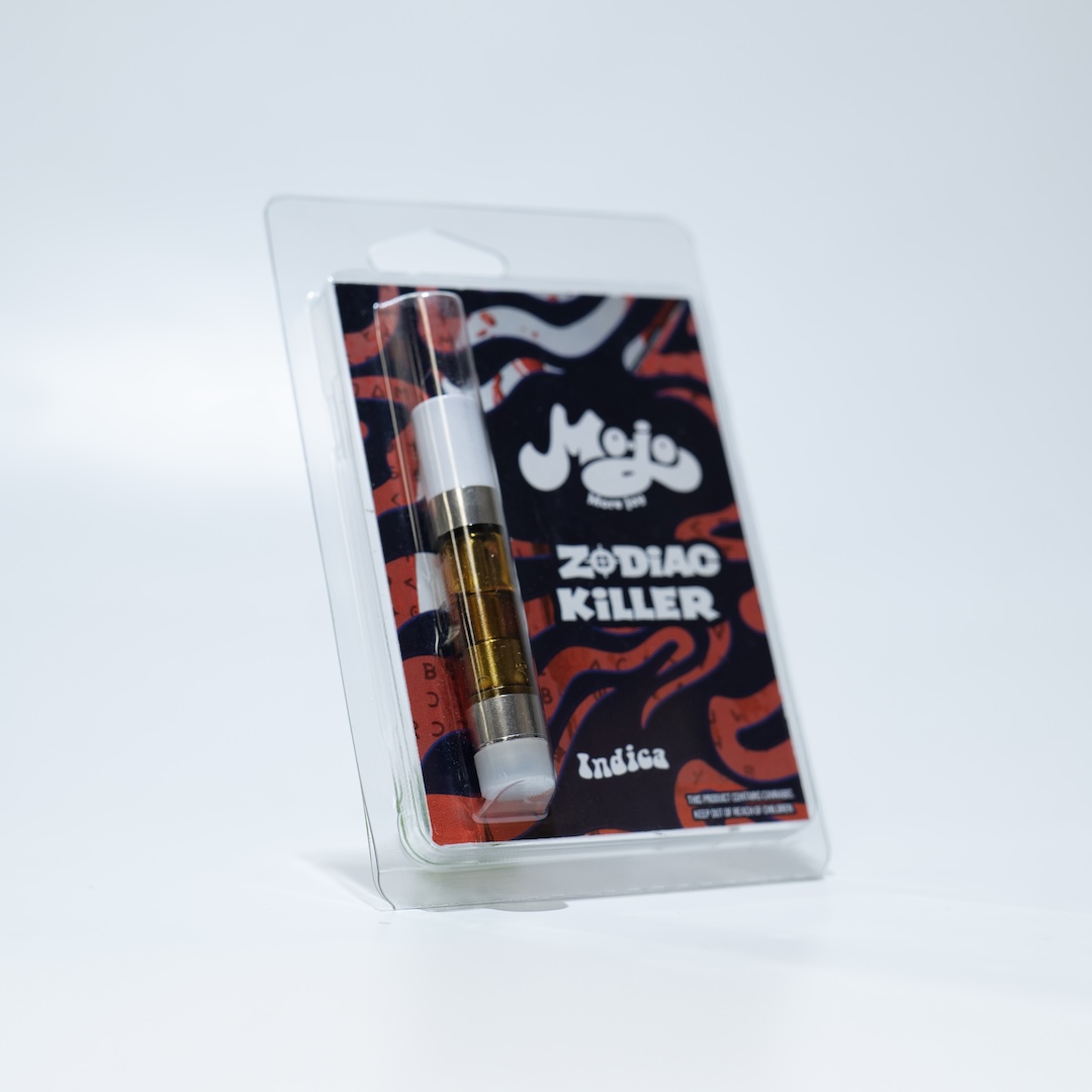 Photograph of product: Mojo Zodiac Killer (I) Vape Cartridge 0.9g