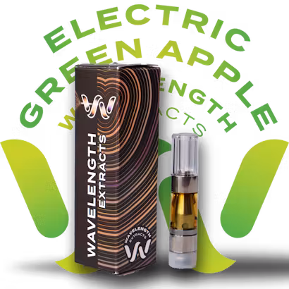 Photograph of product: Electric Green Apple Cartridge | 1g