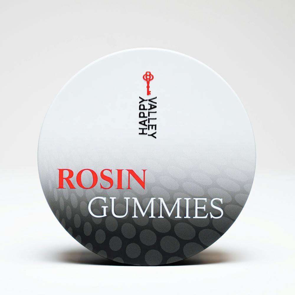 Photograph of product: Happy Valley - Overtime  -  au chocolat Rosin Gummies