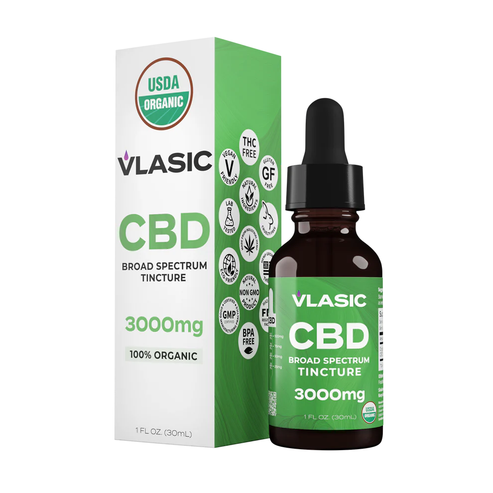 Photograph of product: Vlasic | CBD Tincture | 3000mg