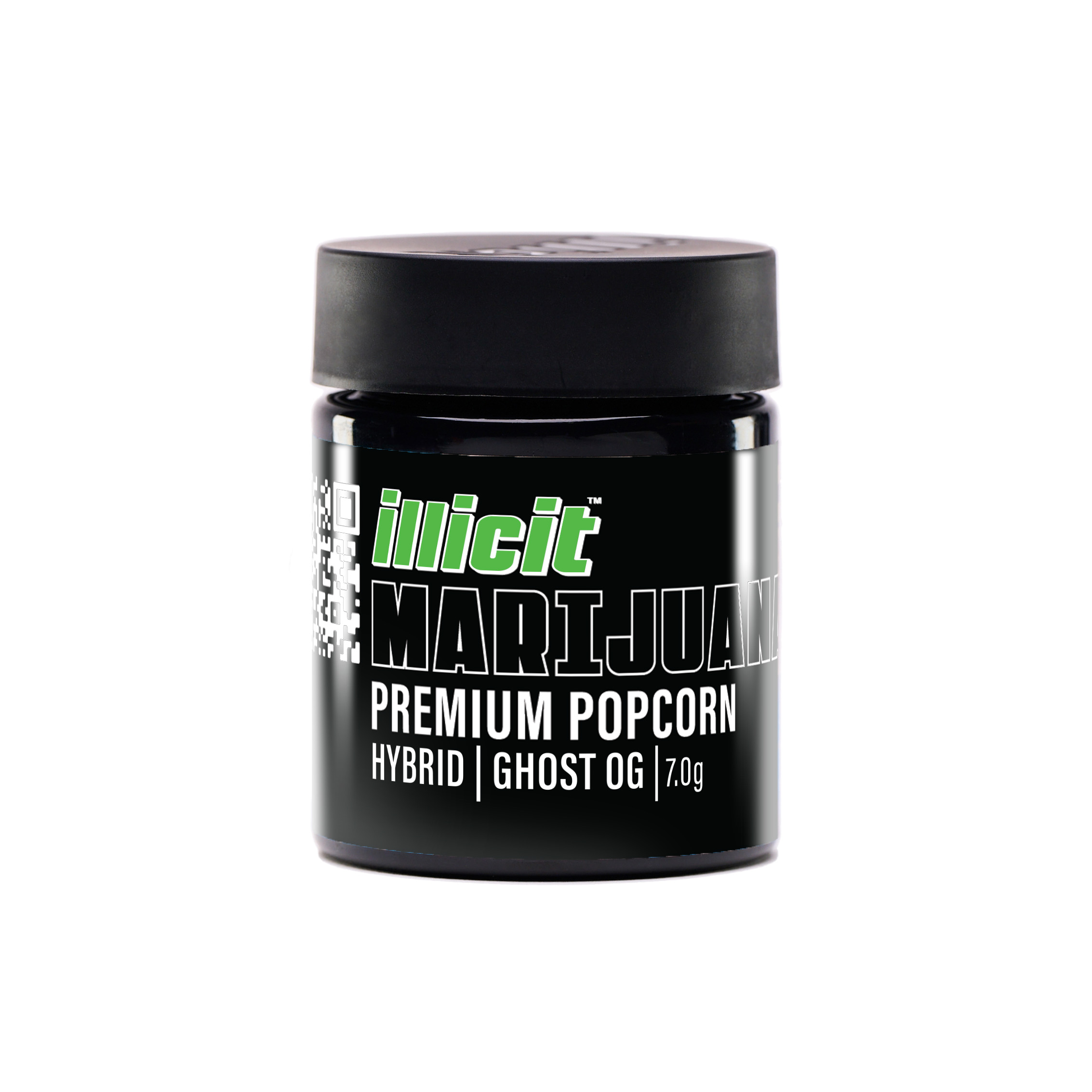 Photograph of Product: Ghost OG | Premium Popcorn Flower - 7g