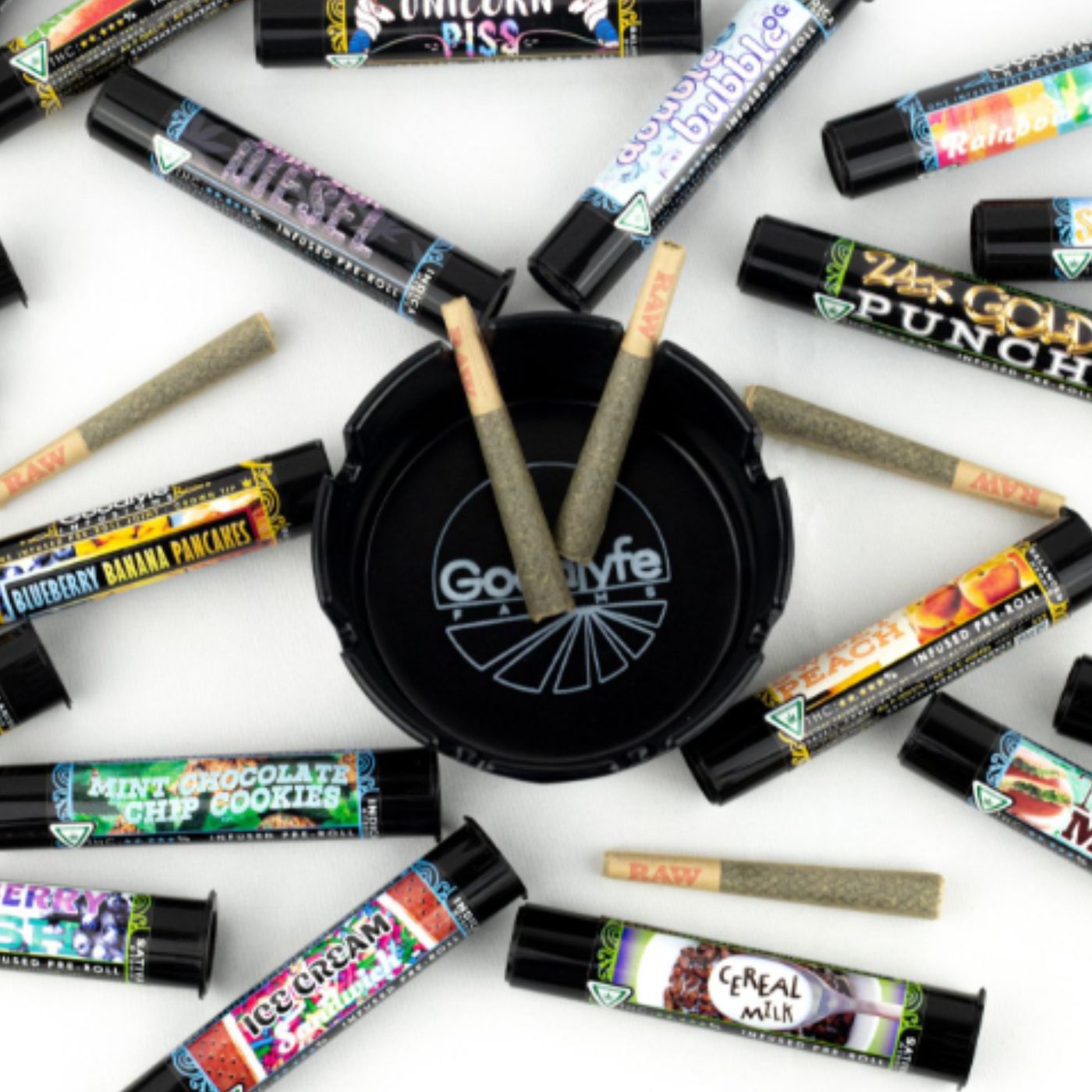 Photograph of product: Goodlyfe - 24k Gold Punch Infused PR