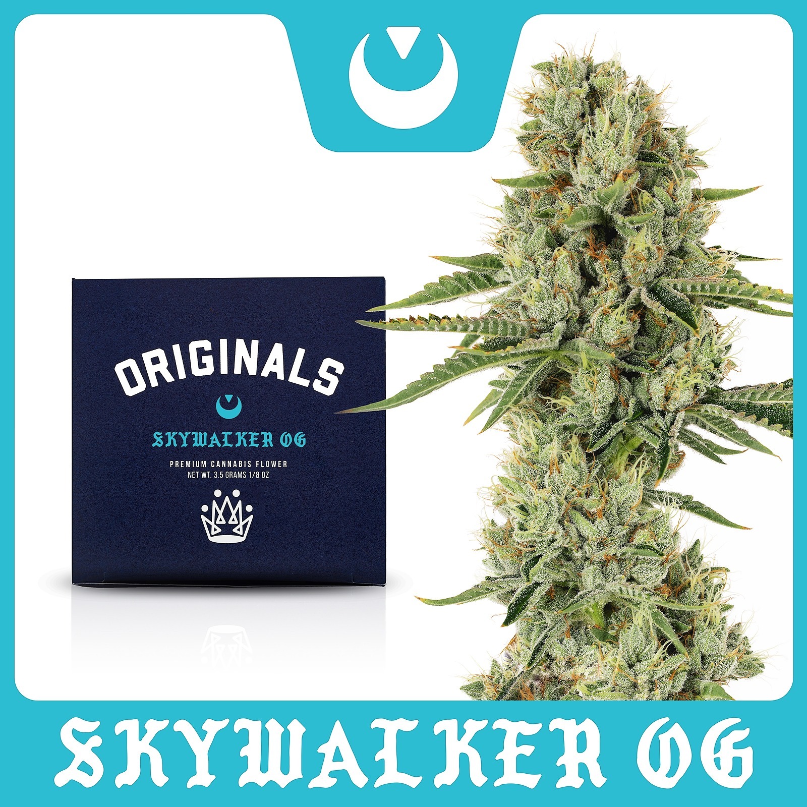 Photograph of Product: ORIGINALS | SKYWALKER OG | FLOWER | 3.5G