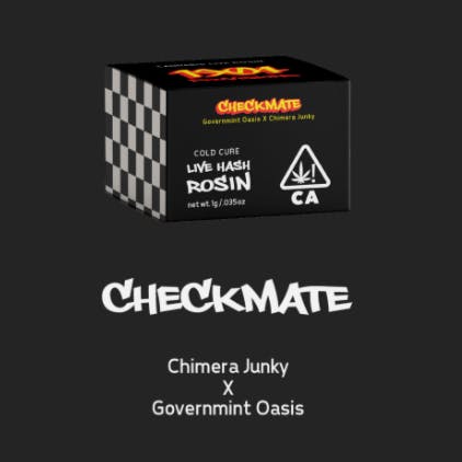 Photograph of product: 1904 Provisions | 1g - Checkmate - Live Rosin Concentrate - 