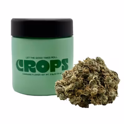 Photograph of product: CROPS Lime OG 1/8 - 3.5g