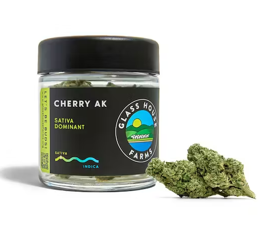 Photograph of product: Glass House Farms Cherry AK Sativa - 3.5g