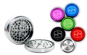 Photograph of product: STACHE | 3 Piece Grynder | Assorted Colors