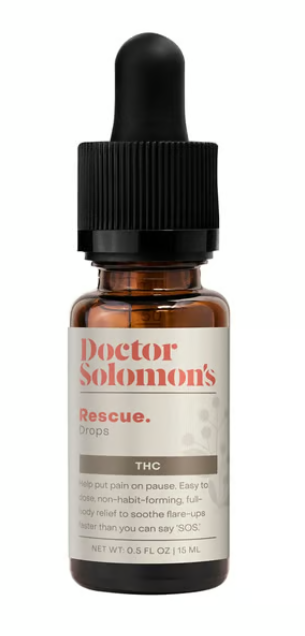 Photograph of product: Dr. Solomon's Rescue Tincture